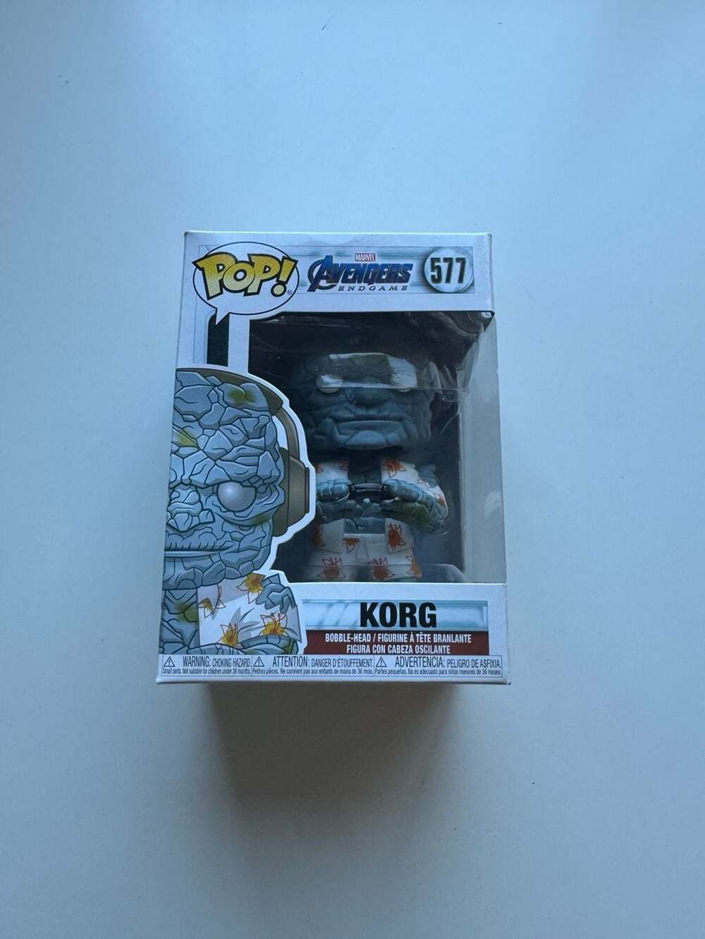 Funko Pop! Marvel Avengers Endgame Gamer Korg Vinyl Figure 577